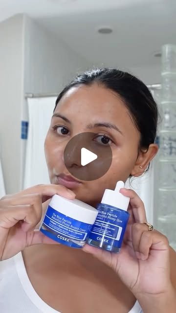 COSRX Blue Peptide serum and cream UGC video