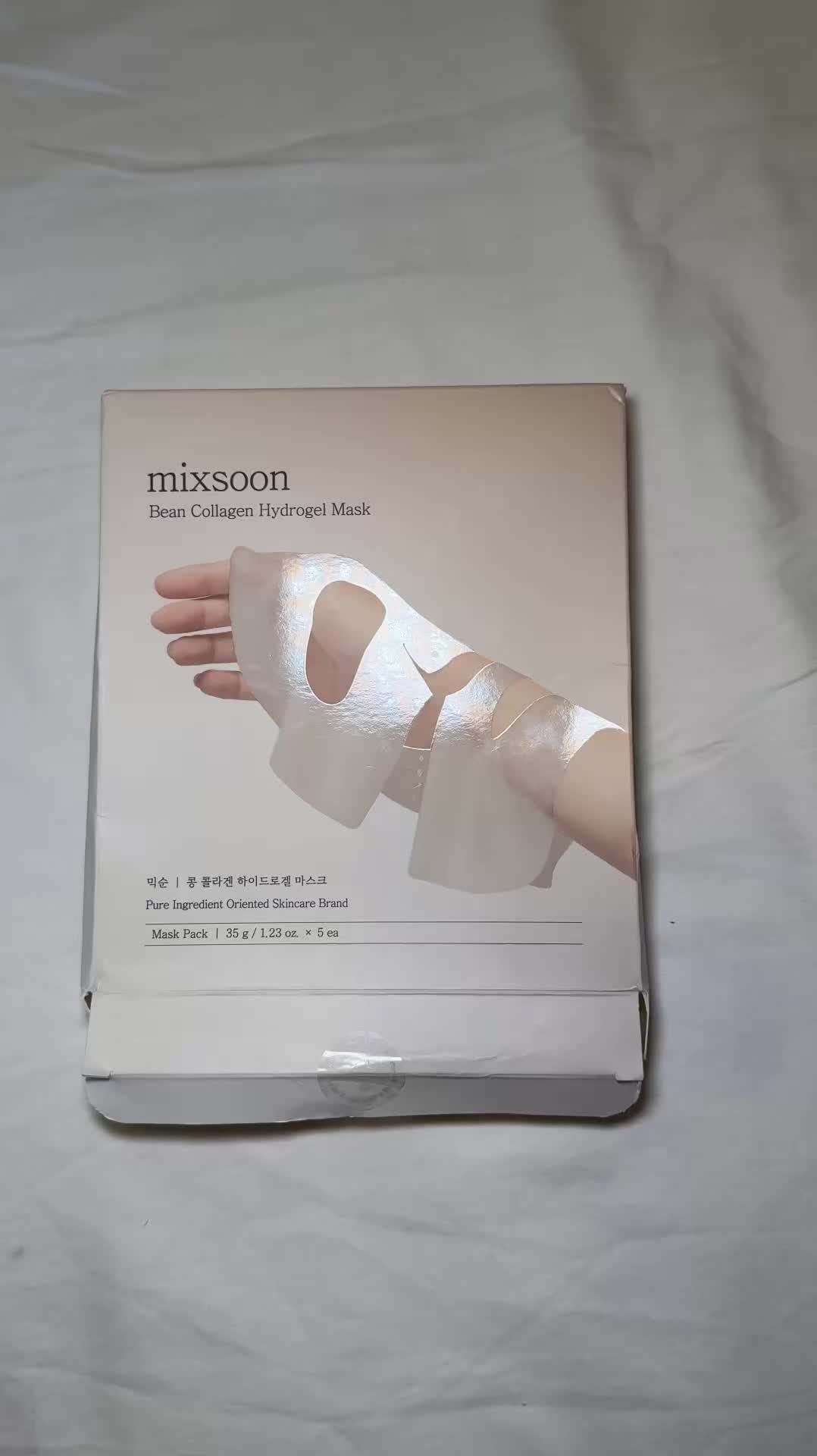 Mixsoon bean collagen mask UGC video